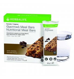 Herbalife F1 Θρεπτικά Meal Bars σοκολάτα